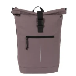 New Rebels Mart New York Oud Paars 21L Rugtas Rolltop Waterafstotend Laptop 15.6