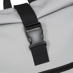 New Rebels Mart New York Lichtgrijs 21L Rugtas Rolltop Waterafstotend Laptop 15.6
