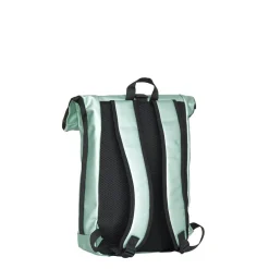 New Rebels Mart New York Metallic Lichtgroen 21L Rugtas Rolltop Waterafstotend Laptop 15.6
