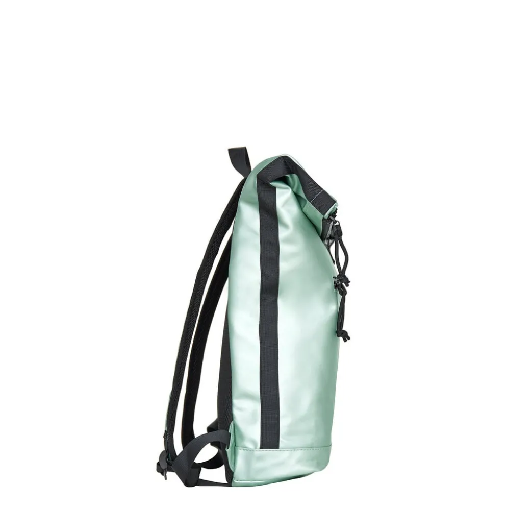 New Rebels Mart New York Metallic Lichtgroen 21L Rugtas Rolltop Waterafstotend Laptop 15.6"