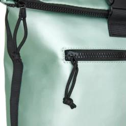New Rebels Mart New York Metallic Lichtgroen 21L Rugtas Rolltop Waterafstotend Laptop 15.6