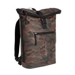 New Rebels Mart New York Camouflage Groen 21L Rugtas Rolltop Waterafstotend Laptop 15.6"