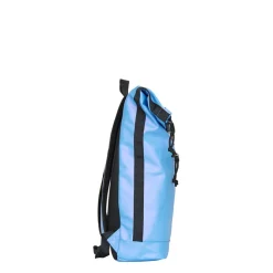 New Rebels Mart New York Metallic Lichtpaars 21L Rugtas Rolltop Waterafstotend Laptop 15.6