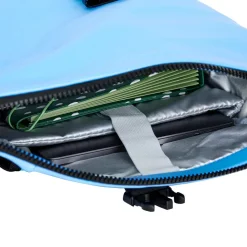 New Rebels Mart New York Metallic Lichtpaars 21L Rugtas Rolltop Waterafstotend Laptop 15.6