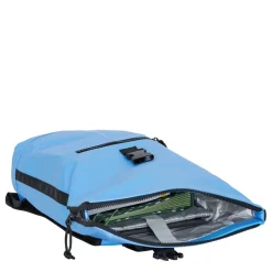 New Rebels Mart New York Metallic Lichtpaars 21L Rugtas Rolltop Waterafstotend Laptop 15.6