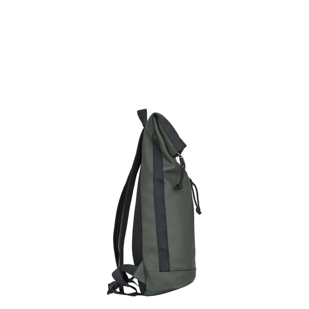New Rebels Mart New York Nachtgroen 21L Rugtas Rolltop Waterafstotend Laptop 15.6"