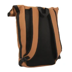 New Rebels Mart New York Cognac 21L Rugtas Rolltop Waterafstotend Laptop 15.6"