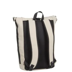New Rebels Mart New York Beige 21L Rugtas Rolltop Waterafstotend Laptop 15.6"