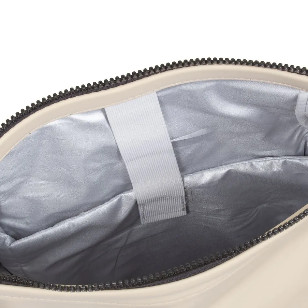 New Rebels Mart New York Beige 21L Rugtas Rolltop Waterafstotend Laptop 15.6"