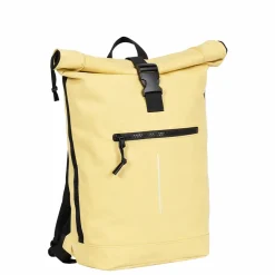 New Rebels Mart New York 21L Rugtas werktas Rolltop Waterafstotend Laptop 15.6" Butter Yellow