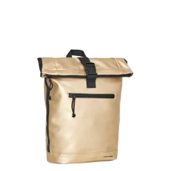 New Rebels Mart New York Metallic Goud 21L Rugzak Rolltop Waterafstotend Laptop 15.6"