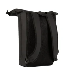 New Rebels Mart New York Zwart 21L Rugzak Rolltop Waterafstotend Laptop 15.6"