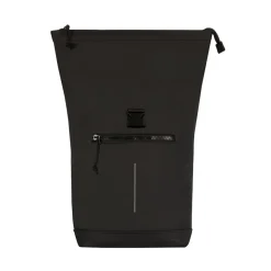 New Rebels Mart New York Zwart 21L Rugzak Rolltop Waterafstotend Laptop 15.6
