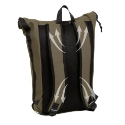 New Rebels Mart New York Olijf Groen 21L Rugtas Rolltop Waterafstotend Laptop 15.6"