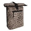 New Rebels Mart New York Leopard  / Luipaard 21L Rugtas Rolltop Waterafstotend Laptop 15.6"