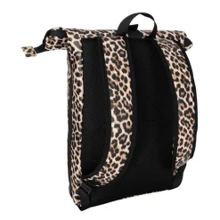 New Rebels Mart New York Leopard  / Luipaard 21L Rugtas Rolltop Waterafstotend Laptop 15.6