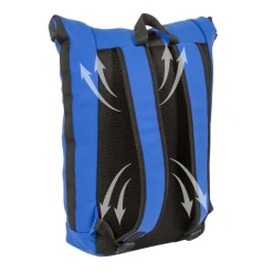 New Rebels Mart New York Kobaltblauw 21L Rugtas Rolltop Waterafstotend Laptop 15.6"