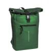 New Rebels Mart New York Metallic Groen 21L Rugtas Rolltop Waterafstotend Laptop 15.6"
