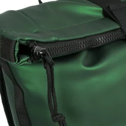 New Rebels Mart New York Metallic Groen 21L Rugtas Rolltop Waterafstotend Laptop 15.6