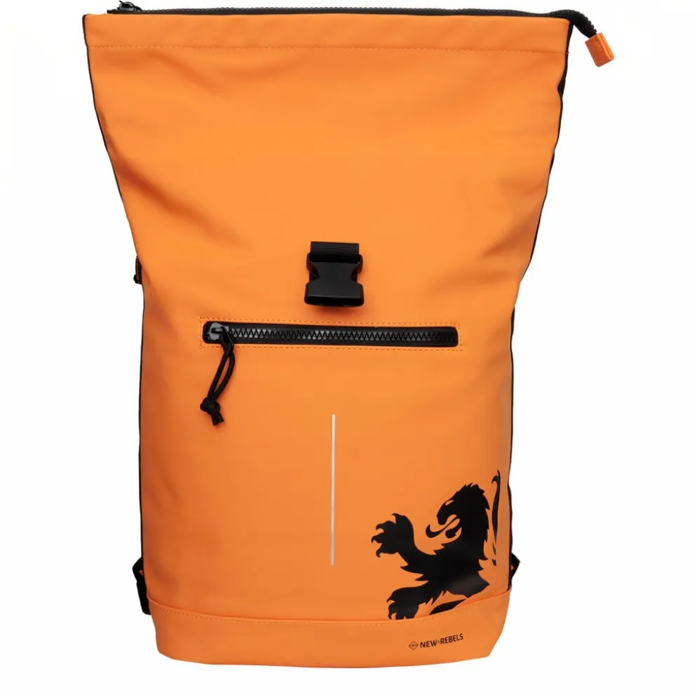New Rebels Mart New York WK Matchpack Limited Edition Oranje Rolltop Rugzak 17-21L Laptop 15.6” Waterafstotend
