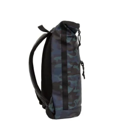 New Rebels Mart New York Camouflage Army Donker 21L Rugtas Rolltop Waterafstotend Laptop 15.6