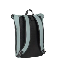 New Rebels Mart New York Zacht Blauw 21L Rugtas Rolltop Waterafstotend Laptop 15.6"