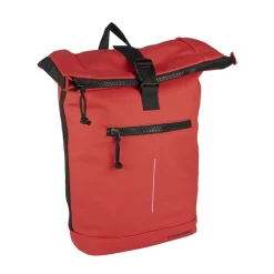 New Rebels Mart New York Rood 21L Rugtas Rolltop Waterafstotend Laptop 15.6"