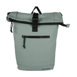 New Rebels Mart New York Salie Groen 21L Rugtas Rolltop Waterafstotend Laptop 15.6