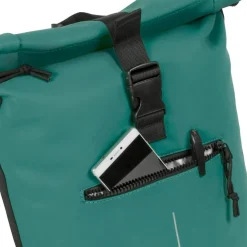 New Rebels Mart New York Petrol 21L Rugtas Rolltop Waterafstotend Laptop15.6