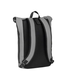 New Rebels Mart New York Antraciet 21L Rugzak Rolltop Waterafstotend Laptop 15.6"