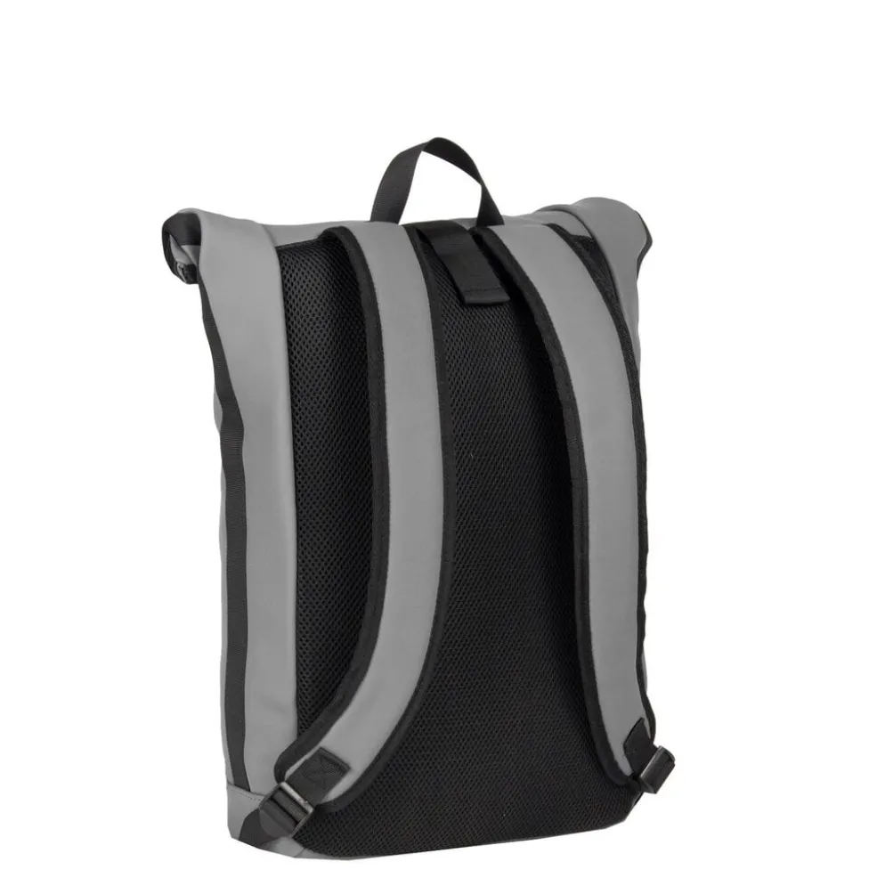 New Rebels Mart New York Antraciet 21L Rugzak Rolltop Waterafstotend Laptop 15.6"