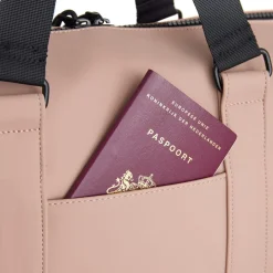 New Rebels Mart Pittsburg Oudroze 39L Weekender Reistas Waterafstotend