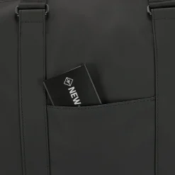 New Rebels Mart Weston Duffel Zwart 58L Trolley Waterafstotend