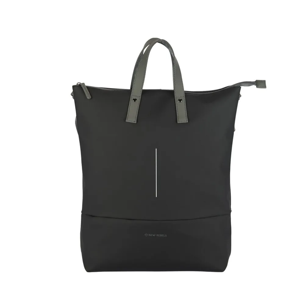 New Rebels Matteo Millburn Zwart 18L Rugzak Shopper Waterafstotend Laptop 15.6"