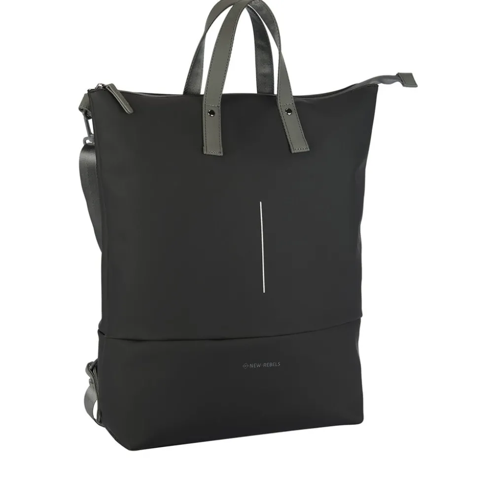 New Rebels Matteo Millburn Zwart 18L Rugzak Shopper Waterafstotend Laptop 15.6"
