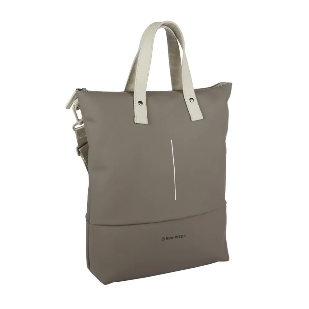 New Rebels Matteo Trenton Taupe 18L Rugzak Shopper Waterafstotend