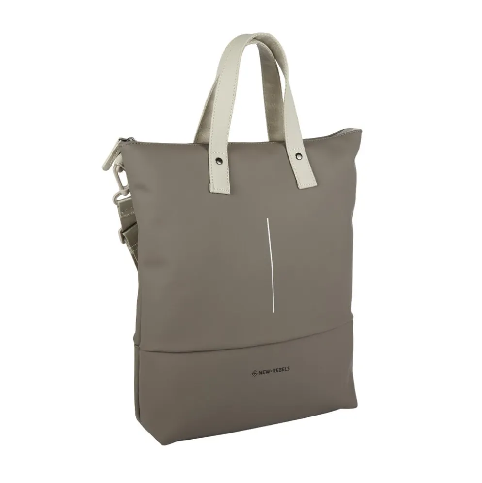 New Rebels Matteo Trenton Taupe 18L Rugzak Shopper Waterafstotend