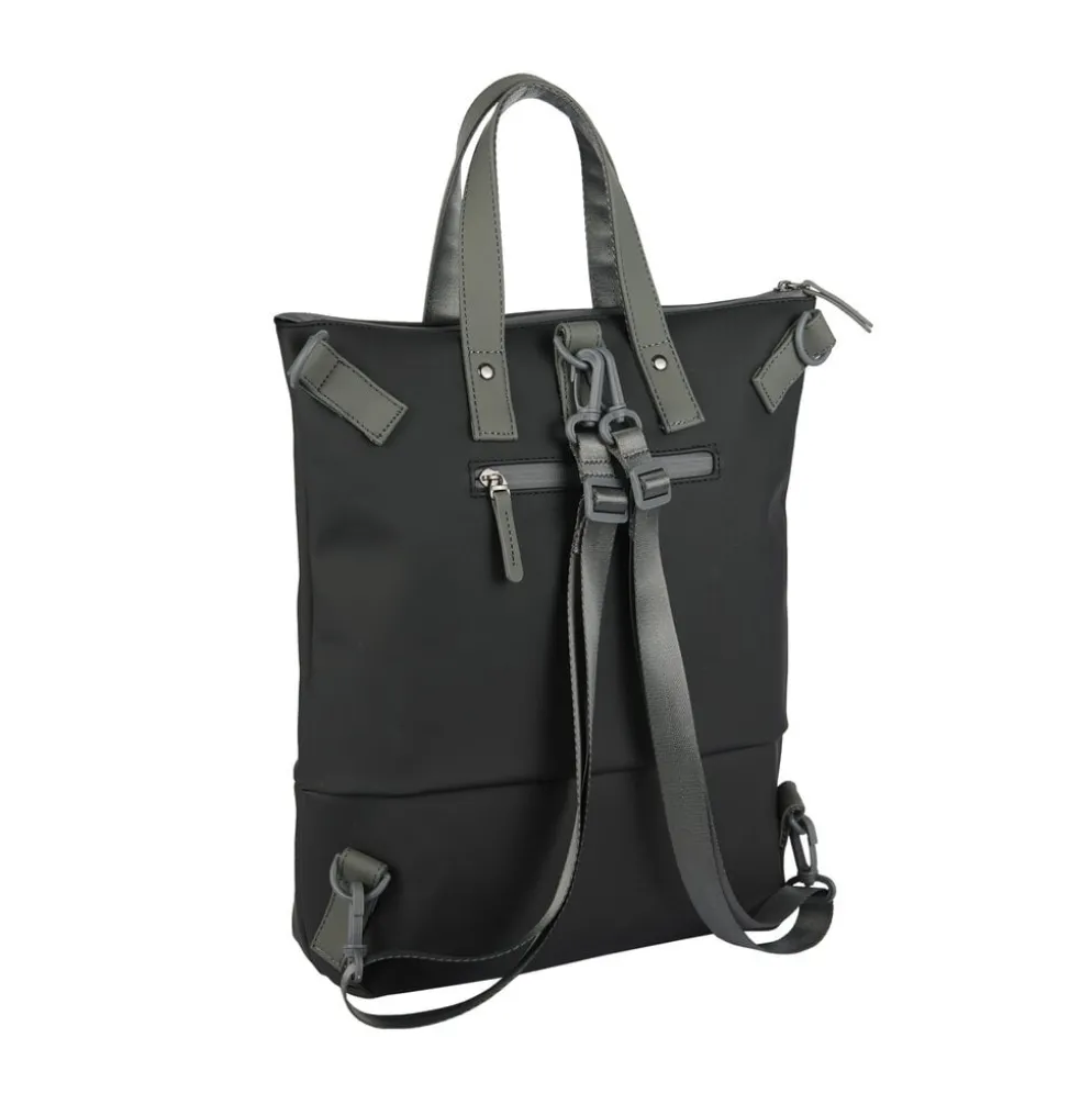 New Rebels Matteo Trenton Zwart 18L Rugzak Shopper Waterafstotend