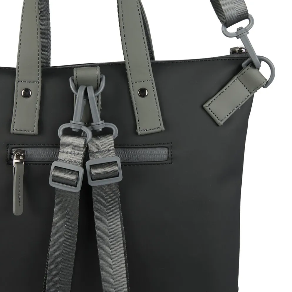 New Rebels Matteo Trenton Zwart 18L Rugzak Shopper Waterafstotend