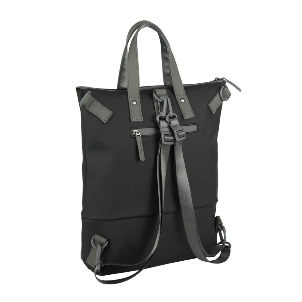 New Rebels Matteo Trenton Zwart 18L Rugzak Shopper Waterafstotend