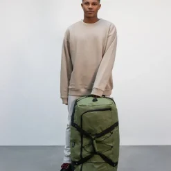 New Rebels Nevada Newark Olijf Groen 110L Rollable Trolley Weekendtas Waterafstotend