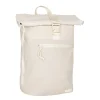 New Rebels New York Ribbi Rolltop Rugzak 17-21L Schooltas & Werktas Ribstof Laptop Rugtas 15.6 inch Beige