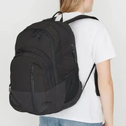 New Rebels Otis - Milcreek Rugtas 25L - Duotone - duurzaam waterafstotend polyester - 15.6" laptop - Zwart