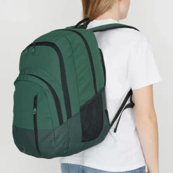 New Rebels Otis - Milcreek Rugtas 25L - Duotone - duurzaam waterafstotend polyester - 15.6" laptop - Donkergroen