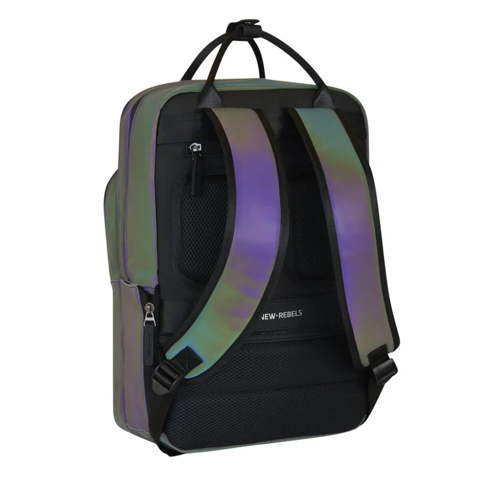 New Rebels Reflect Milwaukee Two Tone 18L Rugzak Waterafstotend Laptop 15.6"
