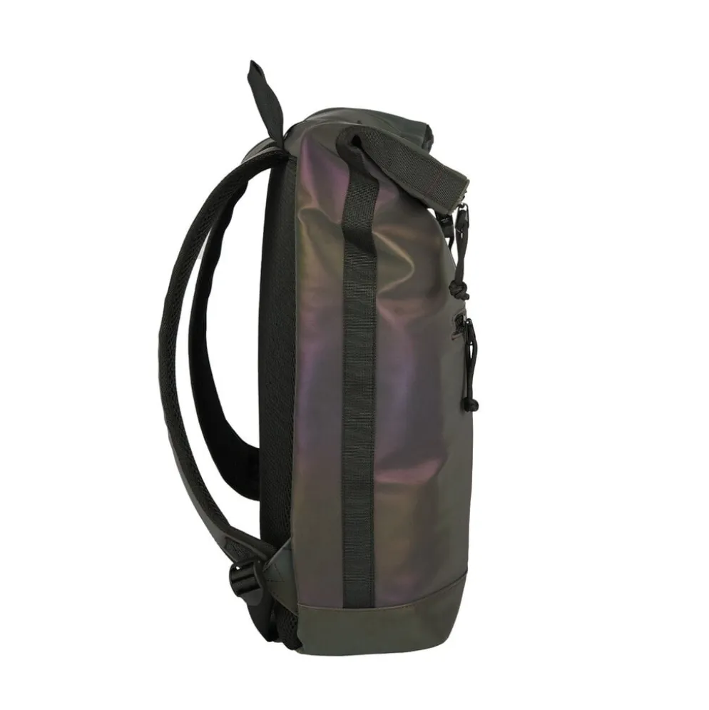 New Rebels Reflect New York Two Tone 21L Rolltop Rugzak Waterafstotend Laptop 15.6"