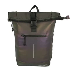 New Rebels Reflect New York Two Tone 21L Rolltop Rugzak Waterafstotend Laptop 15.6