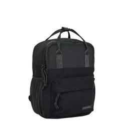 New Rebels Ribbi Juno Handel Backpack mini – Ribstof 900D Polyester 7L Lichtgewicht & Comfortabel – 23x10x31 cm – Dames & Heren Rugzak Black