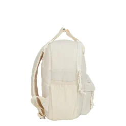 New Rebels Ribbi Juno Handel Backpack mini – Ribstof 900D Polyester 7L Lichtgewicht & Comfortabel – 23x10x31 cm – Dames & Heren Rugzak Beige
