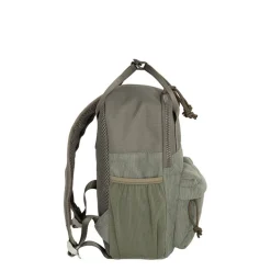 New Rebels Ribbi Juno Handel Backpack mini – Ribstof 900D Polyester 7L Lichtgewicht & Comfortabel – 23x10x31 cm – Dames & Heren Rugzak Sage Green